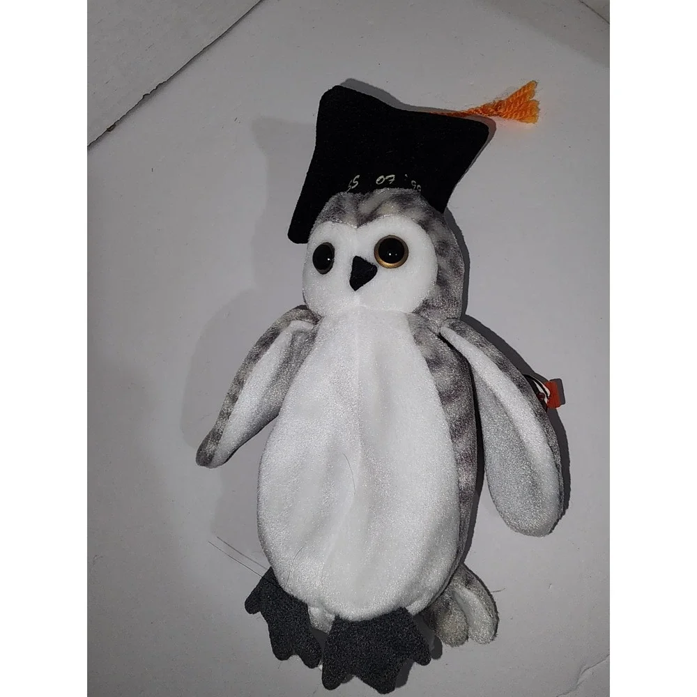 Ty Beanie Babies‎ Wiser The Owl Class of 1999 Graduate
